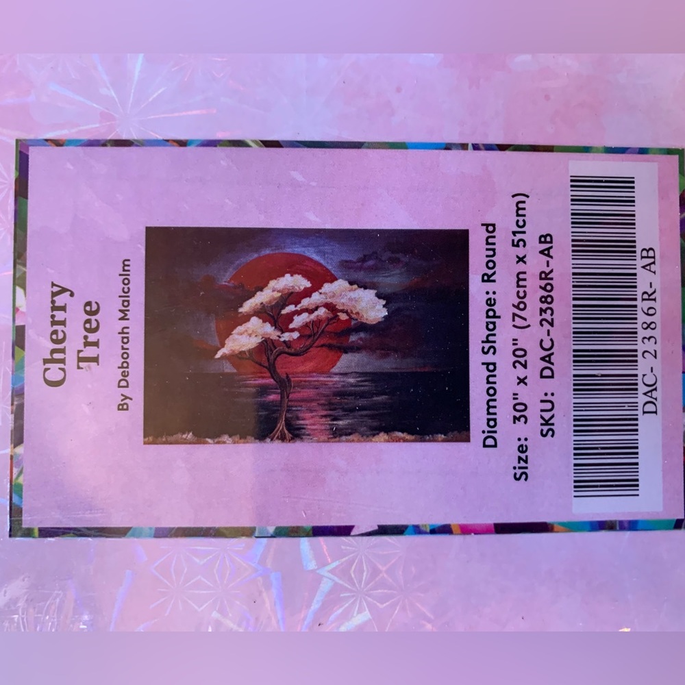 Diamond Art Club Diamond Painting Kit Cherry Tree